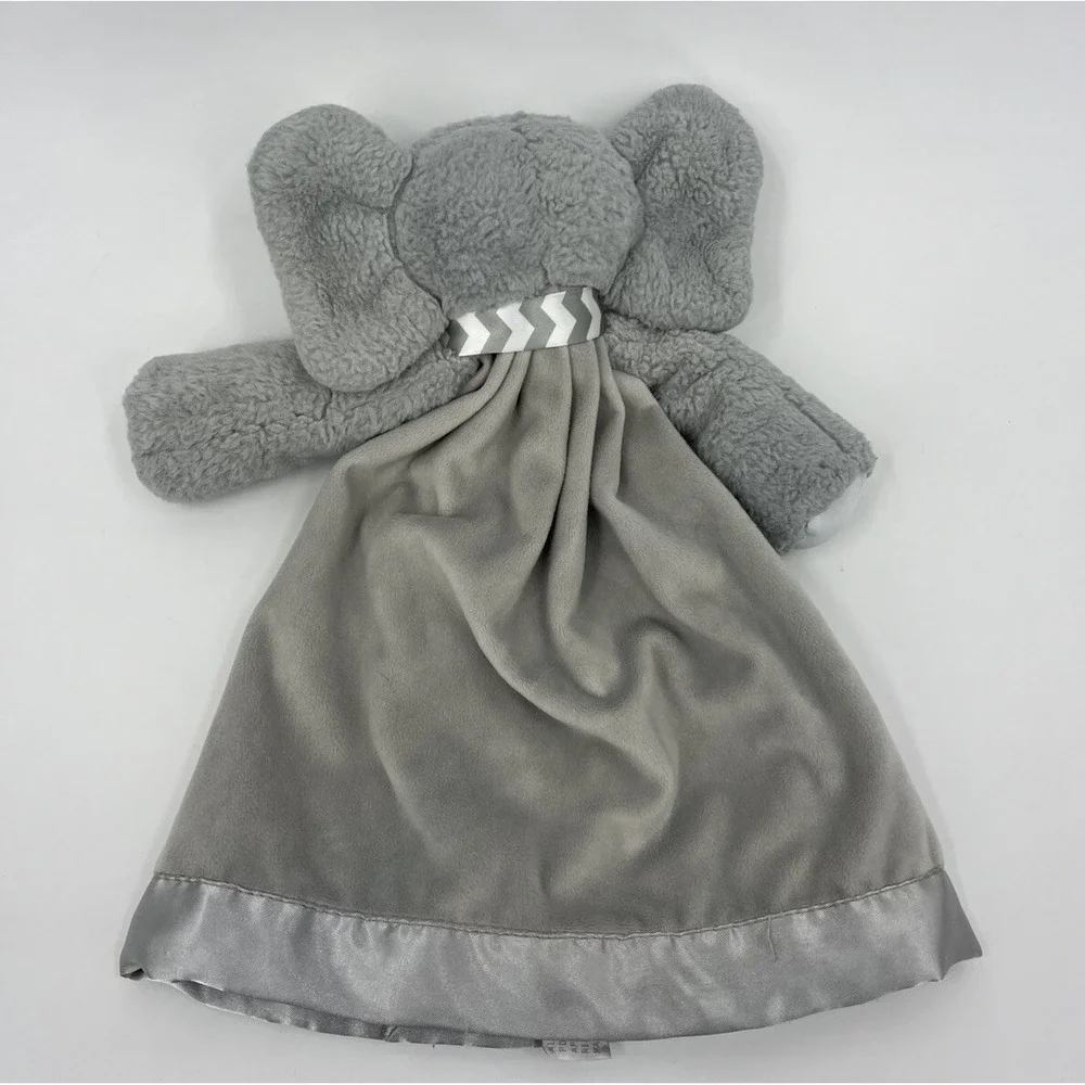 Bearington Baby Collection Lil Spout Elephant Baby Lovey Security Blanket Plush
